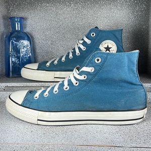 Converse Hi Top Teal Turquoise Sneakers Shoes Size 10 12